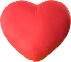 hart hoofdkussen voor liefde bruiloft en valentijnsdag dag png