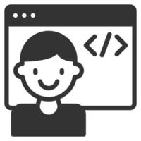 programming icon vector illustration