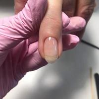 Women's nails without manicure photo