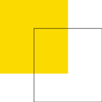 forme jaune abstraite png