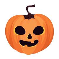 classic halloween pumpkin vector