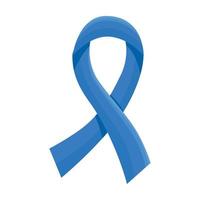 ribbon prostate cancer campaign vector