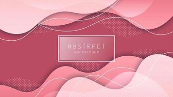 Colorful liquid and geometric background with fluid gradient shapes vector