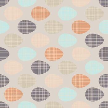 huevos abstracto patrón estático sin fisuras vector