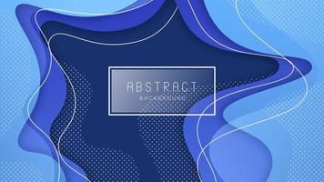 Colorful liquid and geometric background with fluid gradient shapes vector