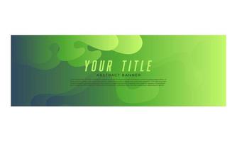 modern banner colorful abstract background. Colorful banner template with gradient colors. Design with liquid form. vector