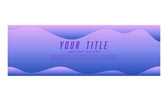 modern banner colorful abstract background. Colorful banner template with gradient colors. Design with liquid form. vector