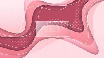 Colorful liquid and geometric background with fluid gradient shapes vector