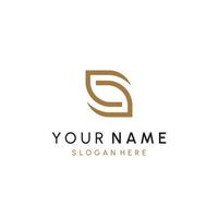 beautiful luxury letter SS monogram in infinity shape, elegant circular letter S and S logo template vector