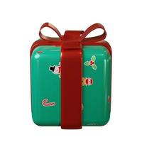3D Rendering cute gift box for Merry Christmas isolated on the white background with selection clipping path photo