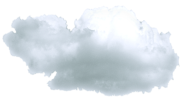 realistische weiße wolke png