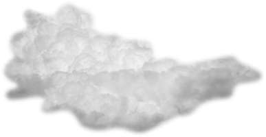 realistische weiße wolke png