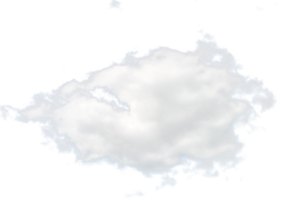 realistico bianca nube png
