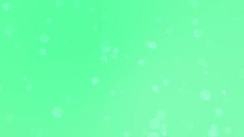 Sea green bokeh gradient motion background loop. video