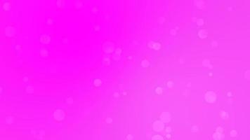 Light magenta bokeh gradient motion background loop. video