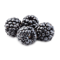 cut out of blackberry fruit png