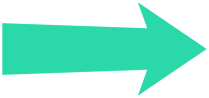 Arrow icon, PNG with transparent background.