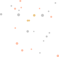 abstract spikkels dots vormen element png