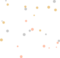 abstrakte Sprenkel punktieren Formenelement png