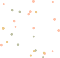 abstract spikkels dots vormen element png