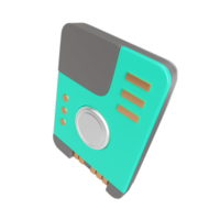 icono de ilustración 3d de disco duro png