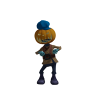 zucca mostro posa Halloween png