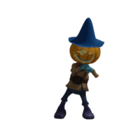 Pumpkin monsters dancing png