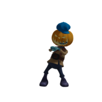 Halloween-Kürbis-Monster-Pose png