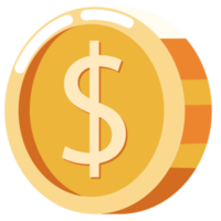 currency coin cartoon png