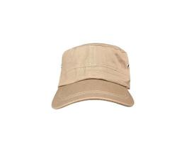 brown hat isolated on white background photo