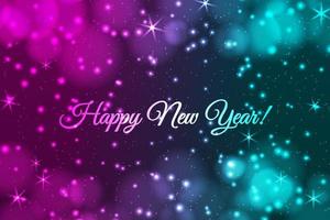 New Year festive colorful background vector