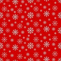 Seamless pattern with snowflakes. Christmas background. Vector illustration.