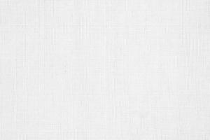 White linen canvas fabric texture background photo