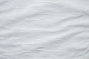 Blank white crumpled creased torn paper poster texture surface background photo