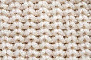 Fondo de textura de tejido de lana tejida foto