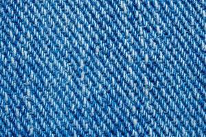 Fondo de patrón de textura de jeans de mezclilla azul foto