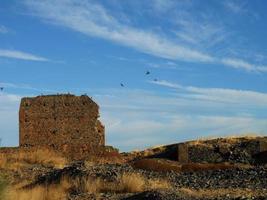 Ruins of an old mine photo