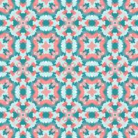 Abstract kaleidoscope background in pastel color, seamless patterns, geometric design elements, wallpaper, fabric, furniture print. Psychedelic style. photo