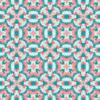 Abstract kaleidoscope background in pastel color, seamless patterns, geometric design elements, wallpaper, fabric, furniture print. Psychedelic style. photo