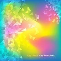 abstract background mosaic triangle geometric vector