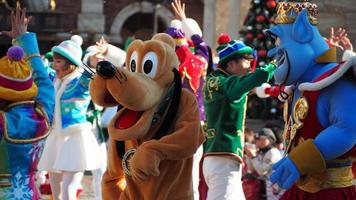 Tokyo Japan. November 27 2014. Disney mascots show. photo