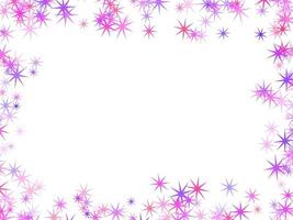 Star Frame pattern Background Illustration photo