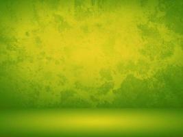 Yellow gradient wall. blank studio room. plain studio background photo