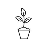 Plant icon ,garden icon vector flat style illustration