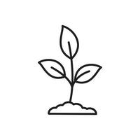 Plant icon ,garden icon vector flat style illustration