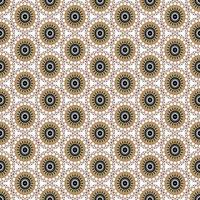 pattern design with abstract ornament motif vector