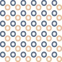 pattern design with abstract ornament motif vector