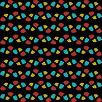 pattern design with abstract ornament motif vector