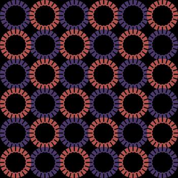 diseño de patrón con motivo de ornamento abstracto vector