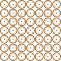 pattern design with abstract ornament motif vector